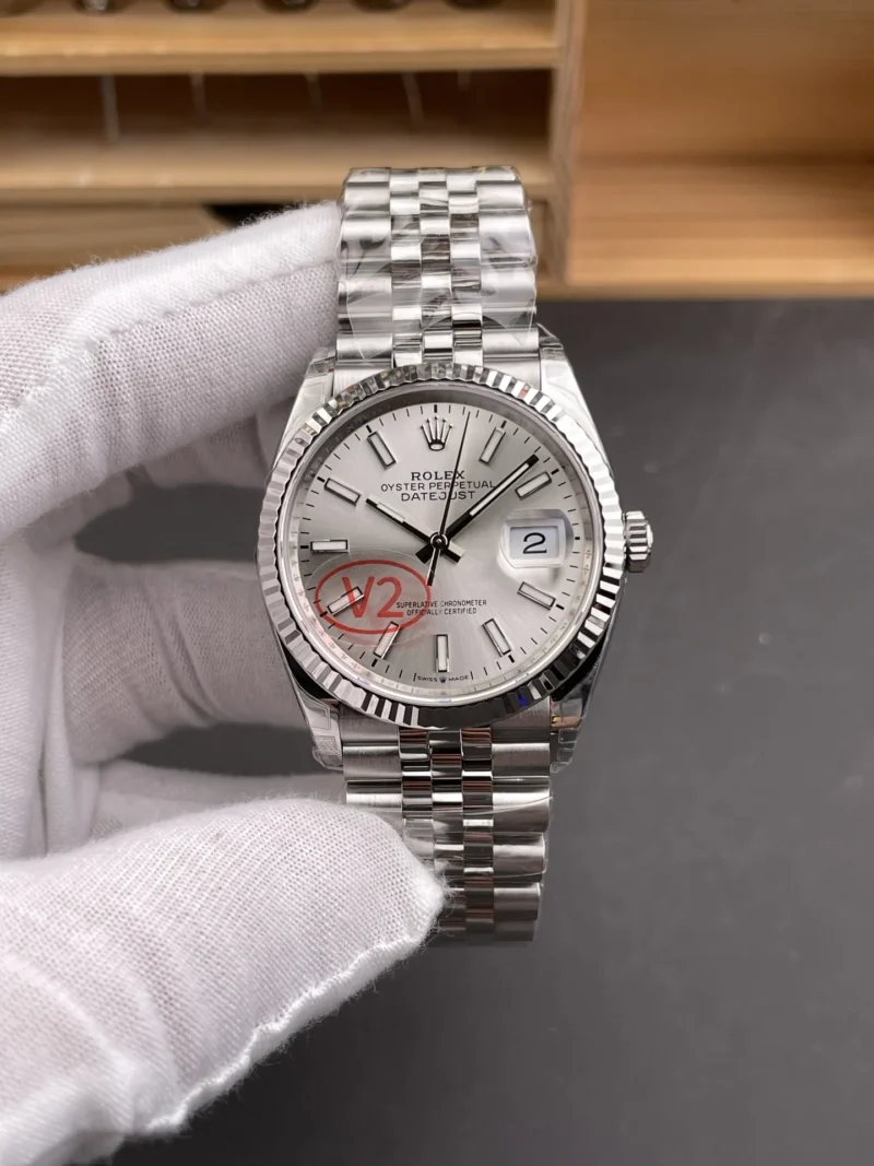 Rolex Datejust Silver 36mm