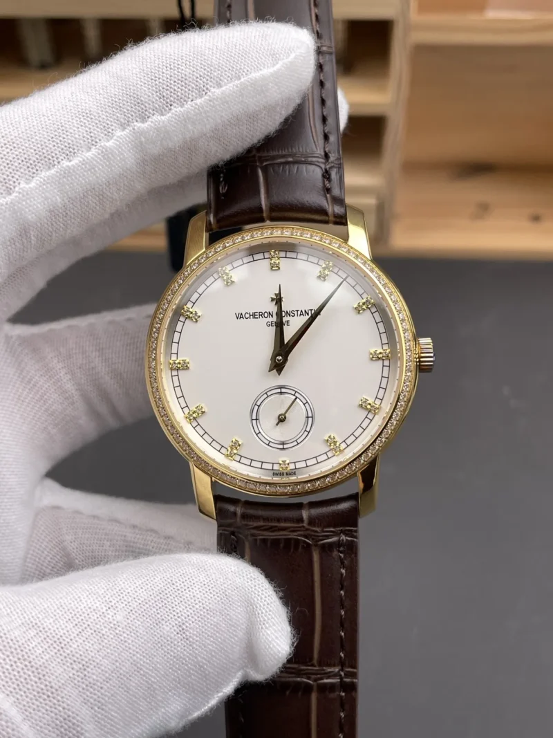 Vacheron Constantin Traditionnelle 82172 Diamond Bezel 38mm