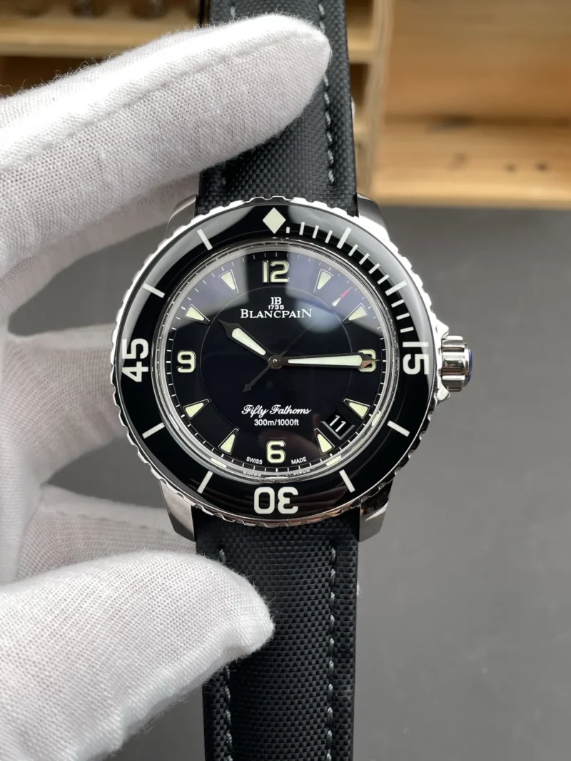 Blancpain Classic Black Dial 45mm