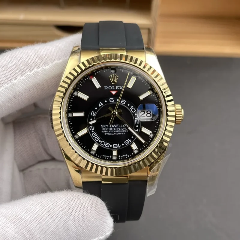 img01_2265_ZF_劳力士_天行者黄金黑纵航者加重版_42mm_9002机芯.webp Rolex Sky-Dweller Black 42mm