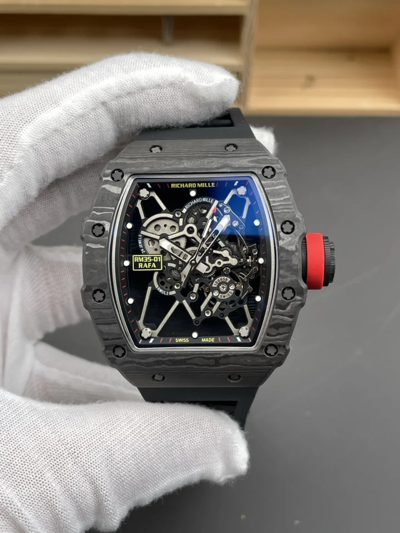 Richard Mille RM35-01 Carbon Fiber 51x42mm