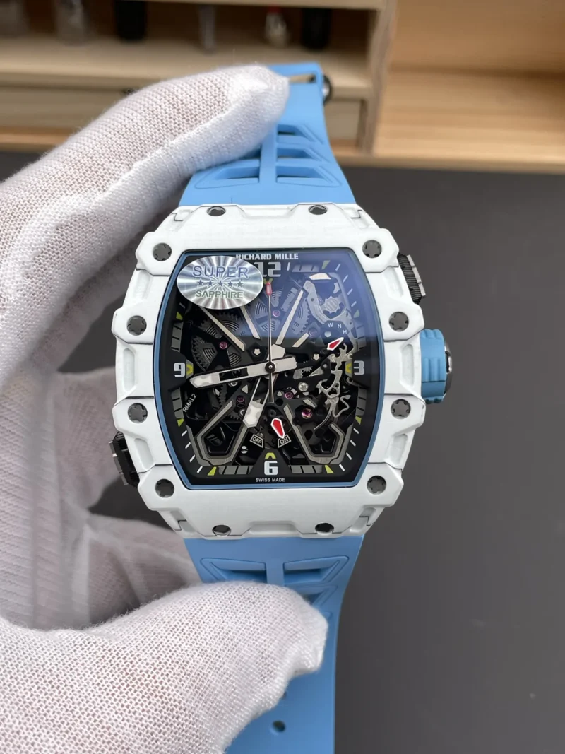 Richard Mille RM35-03 RMAL2 Carbon Fiber 50x43.2mm