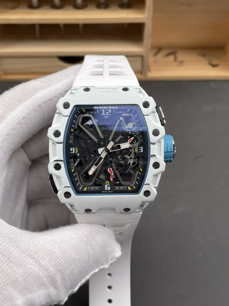Richard Mille RM35-03 RMAL2 Carbon Fiber 50x43.2mm