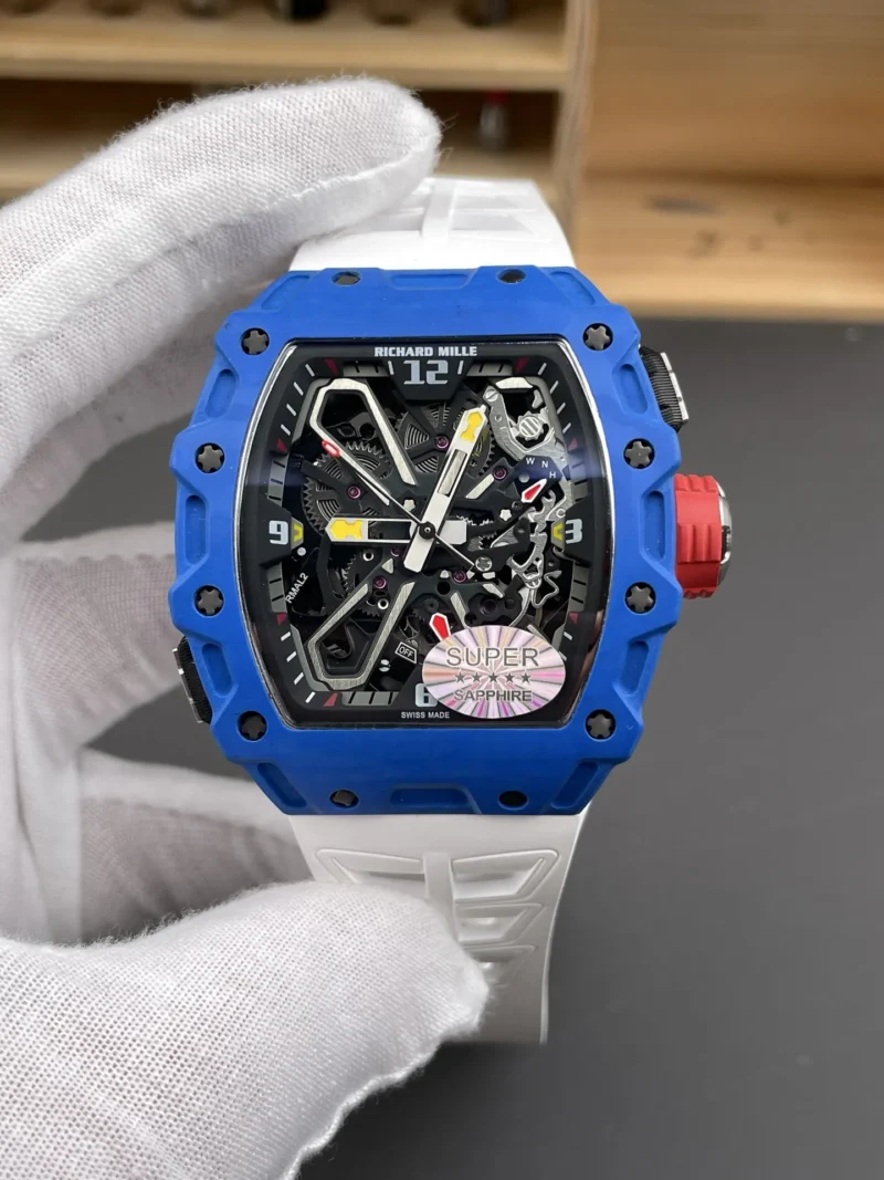 Richard Mille RM35-03 RMAL2 Carbon Fiber 50x43.2mm