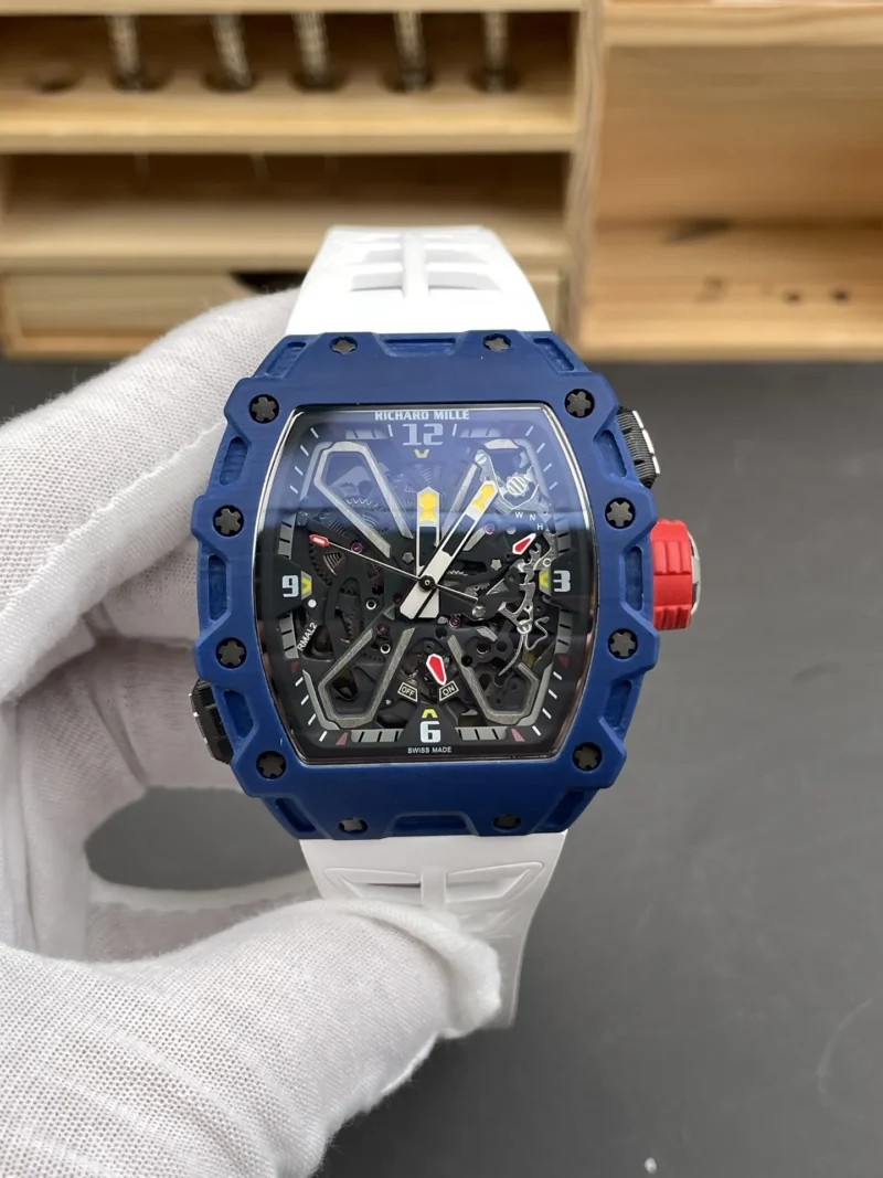 Richard Mille RM35-03 RMAL2 Carbon Fiber 50x43.2mm