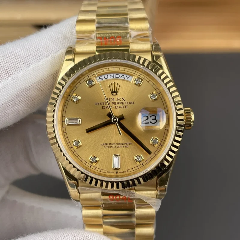 img01_3025_GS_劳力士_星期日志_金钻刻DD_36mm_3255机芯.webp Rolex Diamond Markers 36mm