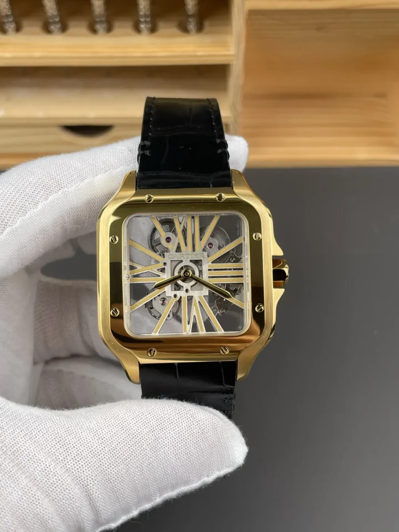 Cartier Santos Skeleton
