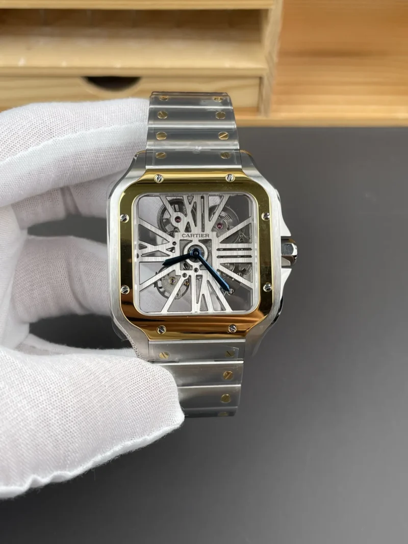 Cartier Santos Skeleton