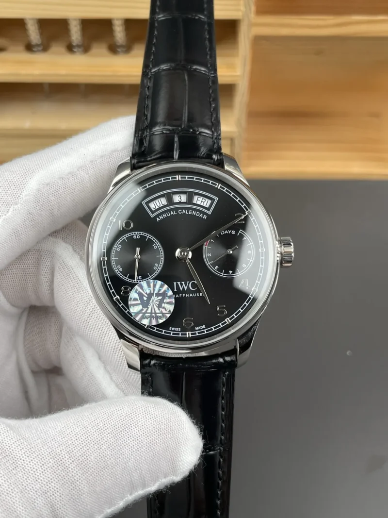 IWC Portugieser Black Dial 44mm