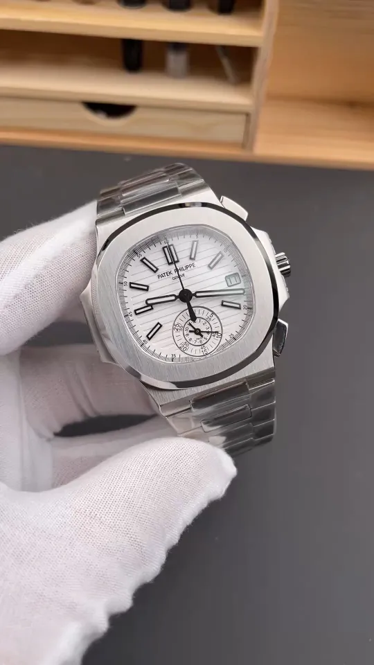 Patek Philippe Nautilus 5980 White Dial 40.5mm