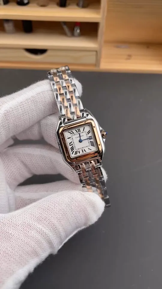 Cartier Panthere Two-Tone Rose Gold 22x30mm