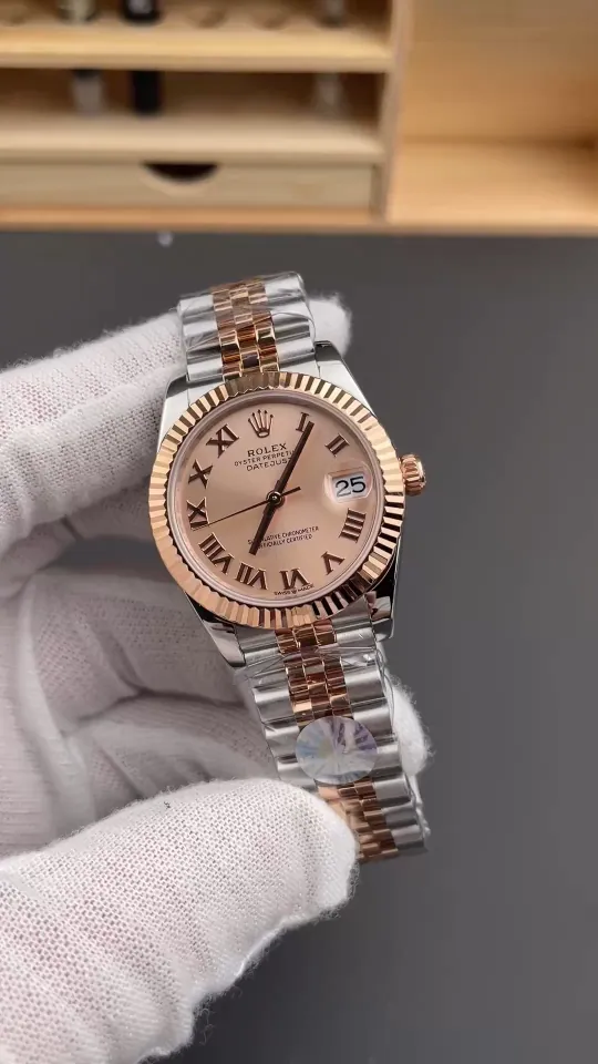 Rolex Datejust Two-Tone Rose Gold Ladies 31mm