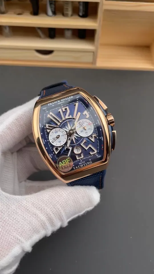 Franck Muller Vanguard Rose Gold Chronograph 44x53.7mm