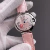 Cartier Ballon Bleu Leather Strap 33mm