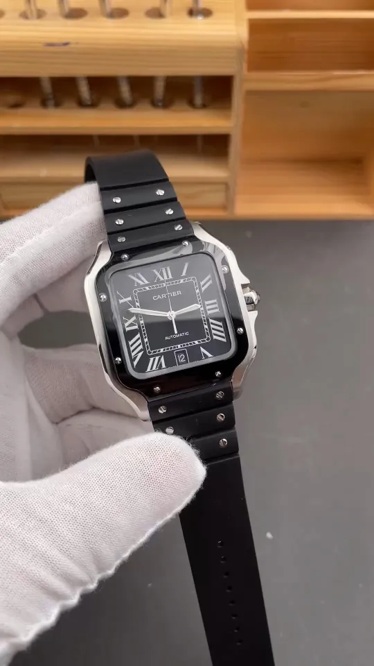Cartier Santos Black Vader 39.8mm