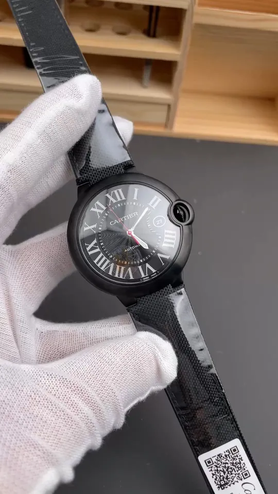 Cartier Ballon Bleu Black Vader 42mm