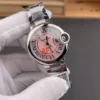 Cartier Ballon Bleu Pink Dial 33mm