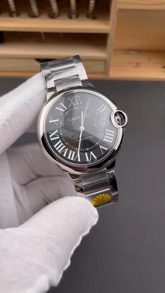 Cartier Ballon Bleu Black Dial 42mm