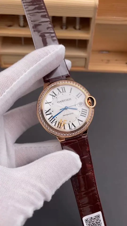 Cartier Ballon Bleu Diamond Bezel 42mm