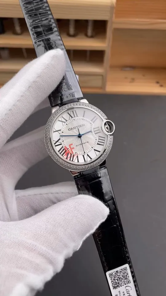 Cartier Ballon Bleu Diamond Bezel 36mm