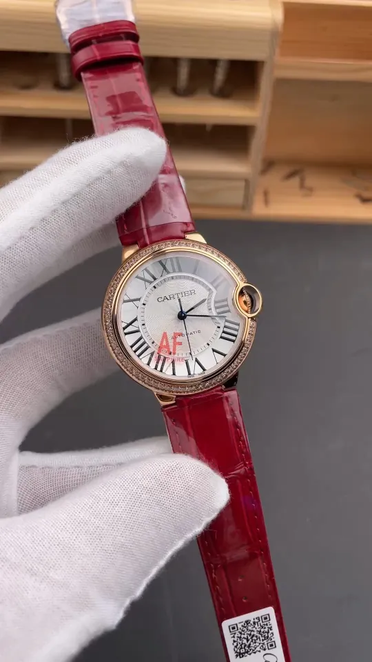 Cartier Ballon Bleu Diamond Bezel 36mm