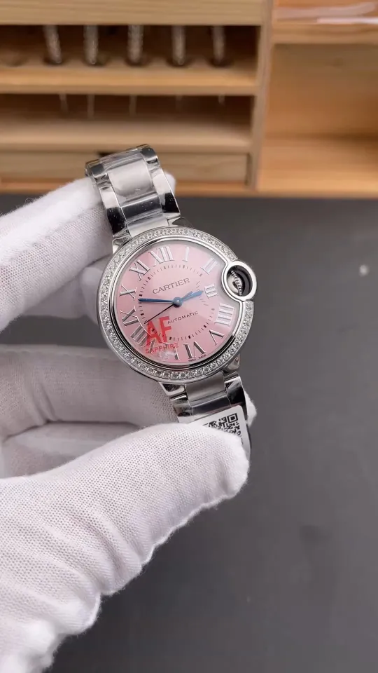 Cartier Ballon Bleu Diamond Bezel 33mm