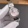 Cartier Ballon Bleu Diamond Bezel Ladies 28mm