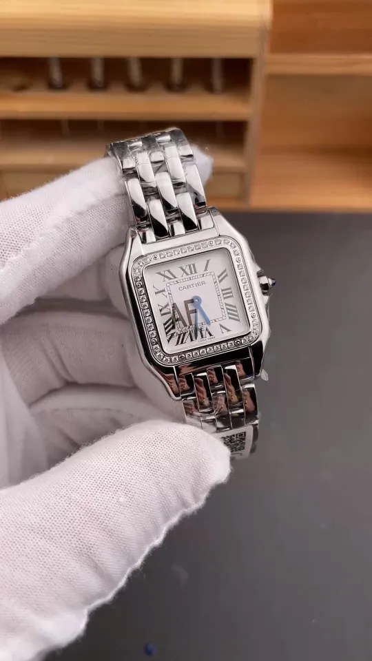 Cartier Panthere Diamond Bezel 27x37mm