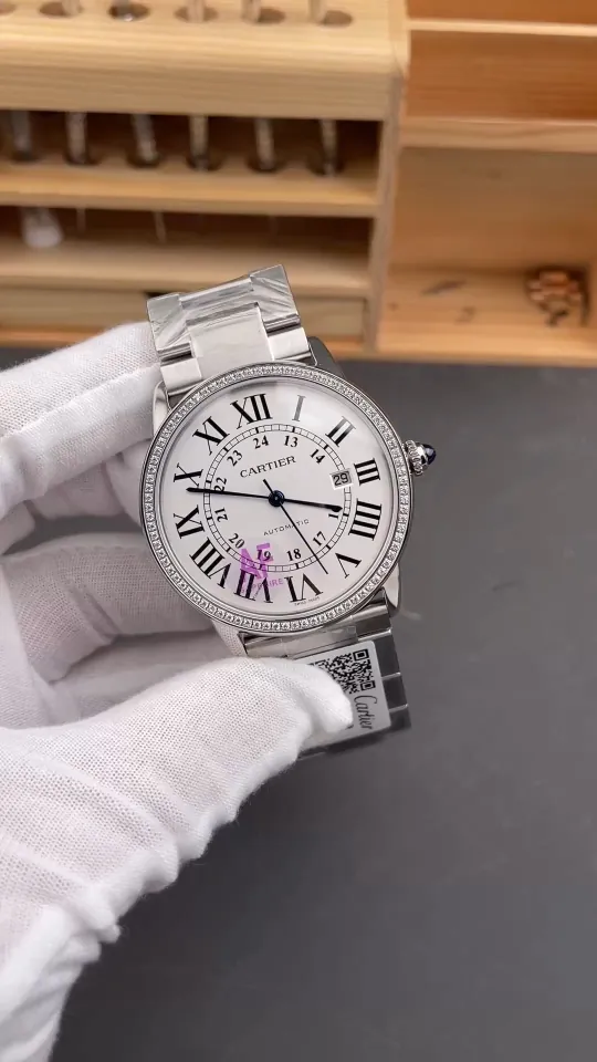 Cartier Ronde Diamond Bezel 42mm