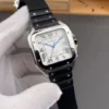 Cartier Santos White Dial 39.8mm
