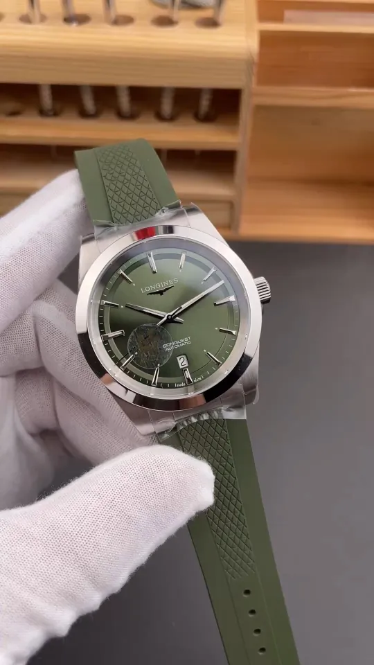 Longines Conquest Green Dial 41mm