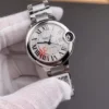 Cartier Ballon Bleu White Dial 33mm