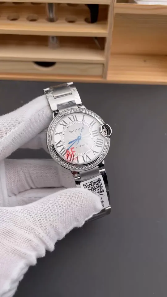 Cartier Ballon Bleu Diamond Bezel 36mm