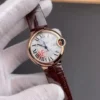 Cartier Ballon Bleu White Dial 33mm