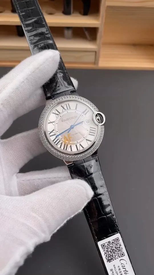 Cartier Ballon Bleu Diamond Bezel 42mm
