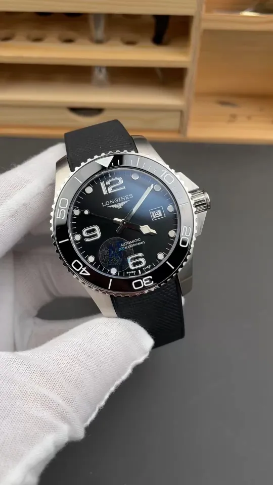 Longines Conquest Rubber Strap 43mm