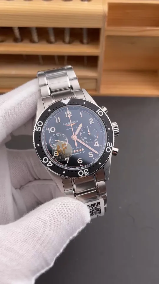 Longines Spirit Black Dial 40mm