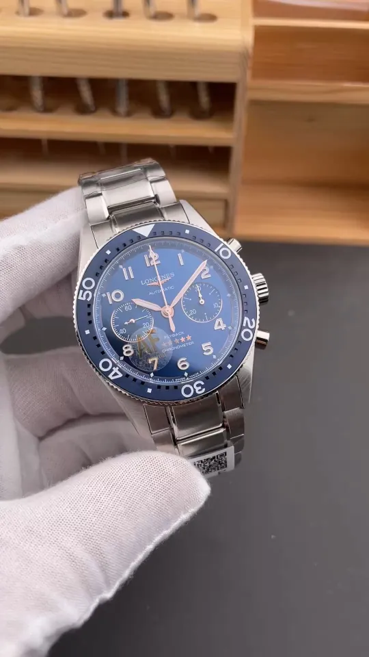 Longines Spirit Blue Dial 40mm