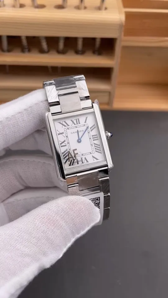 Cartier Tank White Dial 34.8x27.4mm