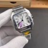 Cartier Santos White Dial 35.1mm