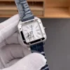 Cartier Santos Grey Dial 27.5x38mm