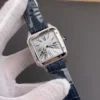 Cartier Santos Grey Dial 31.4x43.5mm