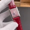 Cartier Tank Red Dial 33.7x25.5mm