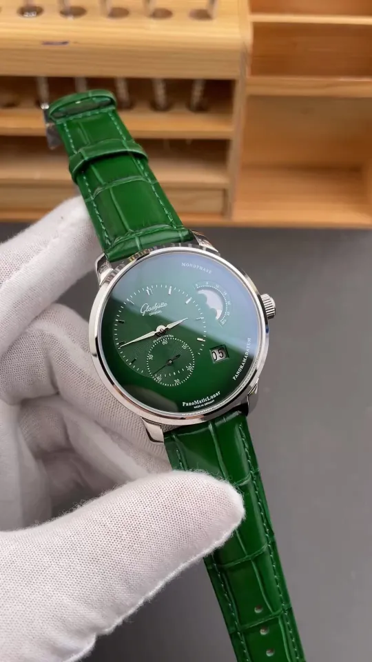 Glashutte Green Dial 40mm