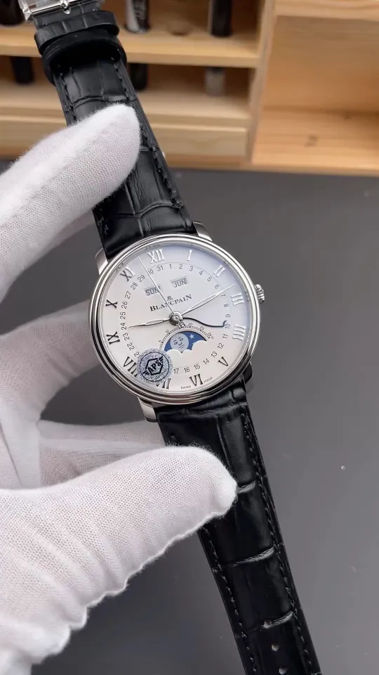 Blancpain Classic 6654 White Dial 40mm
