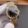Rolex Datejust Two-Tone Black 36mm
