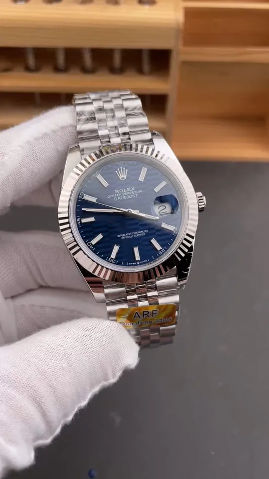 Rolex Datejust Blue Grid 41mm