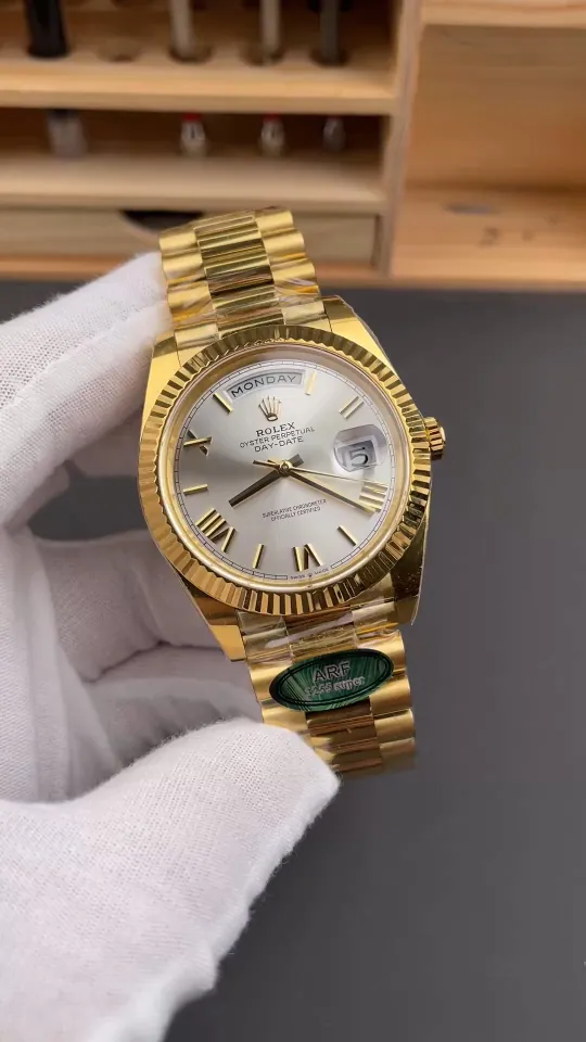 Rolex Day-Date Silver 40mm
