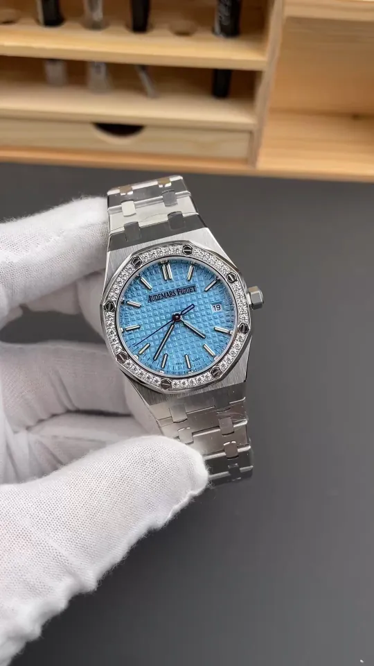 AP Royal Oak 77451 Ice Blue 34mm