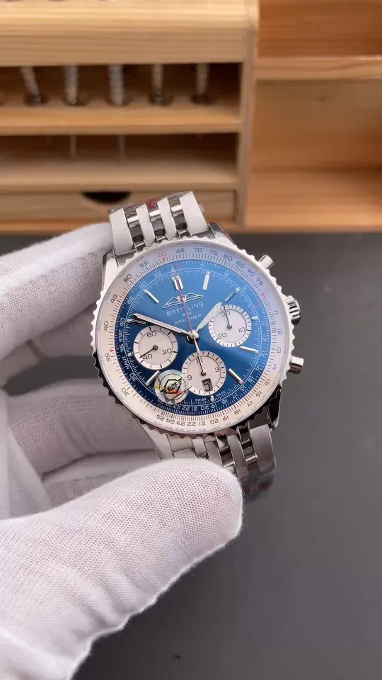 Breitling Chronomat B01 Blue dial 44mm